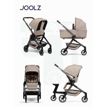 Joolz Hub2 Compact Stroller - Sandy Taupe