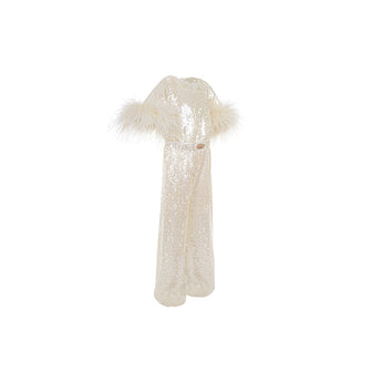 Junona Ivory Sequin Jumpsuit | Jumpsuit Girl