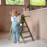 KAOS Klapp High Chair Recycled + Safety Rail + Food Tray