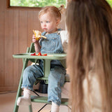 KAOS Klapp High Chair Recycled + Safety Rail + Food Tray