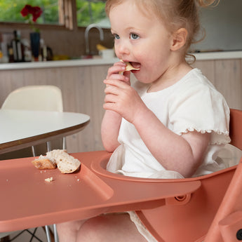 KAOS Klapp High Chair Recycled + Safety Rail + Food Tray
