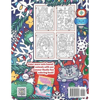 Kawaii Christmas Colouring Book Teens Adults | Creative