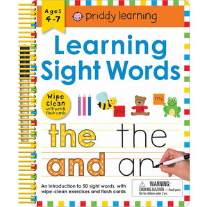 Learning Sight Words (Wipe Clean Learning)