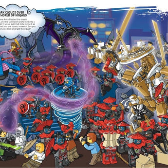Lego® Ninjago: Where’s The Ninja? A Search And Find Adventure (With Zane Minifigure)