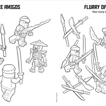 Lego(r) Ninjago(r) Ninja Hero Coloring
