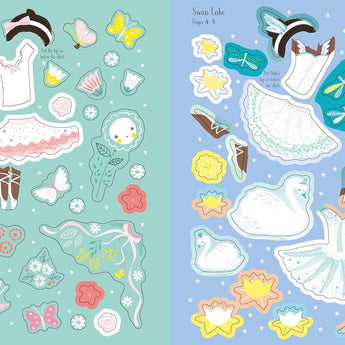 Little Sticker Dolly Dressing Ballerina