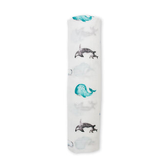 Lulujo Luxurious Bamboo Swaddle Blanket | 70% Bamboo 30% Cotton Extra Large - My Little Thieves