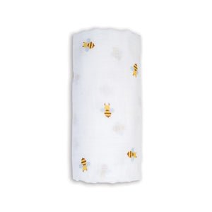 Lulujo Muslin Swaddle Blanket 100x100cm | Soft Breathable Baby Essential - My Little Thieves
