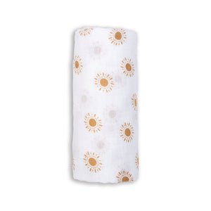 Lulujo Muslin Swaddle Blanket 100x100cm | Soft Breathable Baby Essential - My Little Thieves
