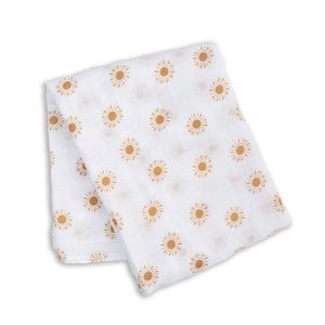 Lulujo Muslin Swaddle Blanket 100x100cm | Soft Breathable Baby Essential - My Little Thieves