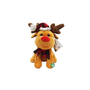 Mad Toys Festive Dance & Sing Plush Reindeer | Interactive Christmas Toy