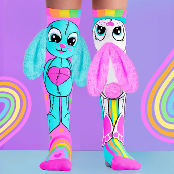 Madmia Socks Rainbow Bunny