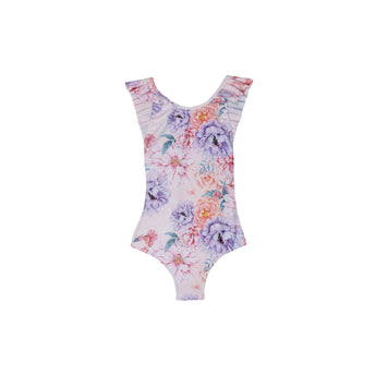 Marie Raxevsky Girls' Romantic One Piece Pleated Swimwear | Swimwear Girl