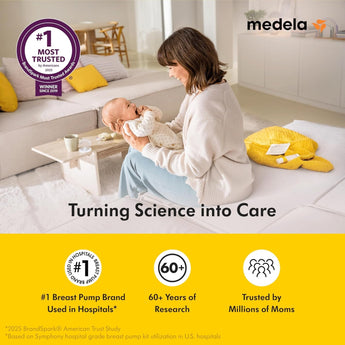 Medela Harmony Flex Manual Breast Pump | Portable & Lightweight Pump
