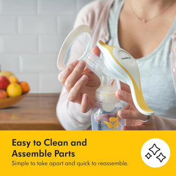 Medela Harmony Flex Manual Breast Pump | Portable & Lightweight Pump