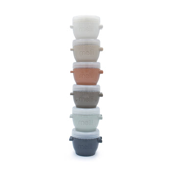 Melii Eco Friendly Baby Food Storage Pods Snap & Go | Leakproof Portions - My Little Thieves