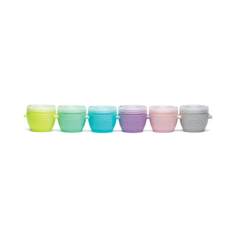 Melii Eco Friendly Baby Food Storage Pods Snap & Go | Leakproof Portions - My Little Thieves