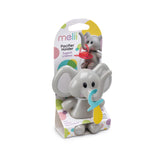 Melii Elephant Pacifier Holder - Grey Ears