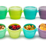 Melii Snap & Go pods 4oz, 4 pcs Multi Color