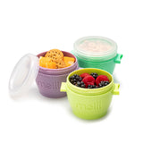 Melii Snap & Go pods 4oz, 4 pcs Multi Color