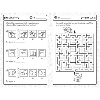 Michael O'mara Books Ltd Brain Games For Clever Kids (R) 8 Year Olds — Children's Book For Kids | Children's & Teen...