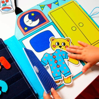 Omy Felt Montessori Playkit My Day | Christmas Toys - My Little Thieves