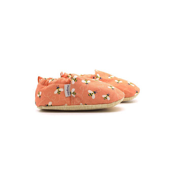 Morgedan Bee Happy Non Slip Moccasins For Toddlers | Baby Shoes