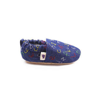 Morgedan Non Slip Moccasins For Toddlers Denim | Baby Shoes