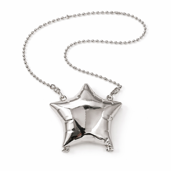 My Little Thieves Metallic Star Clutch Bag Silver | Kids