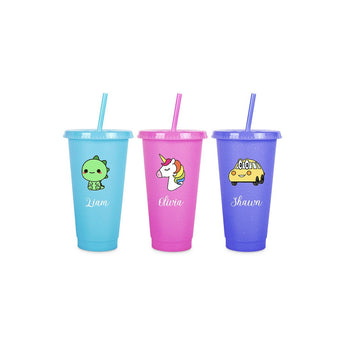 My Little Thieves Personalized 24oz Tumbler With Straw | Party Favors
