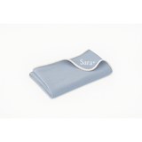 My Little Thieves Personalized Baby's Muslin Trim Blanket Soft & Customizable | Blankets