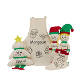 My Little Thieves Personalized Canvas Christmas Apron