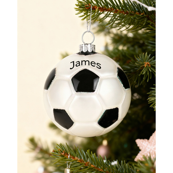 My Little Thieves Personalized Football Holiday Ornament