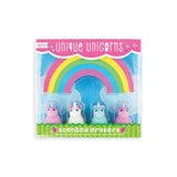 OOLY Fun Scented Erasers & Sharpener Set Creative Designs