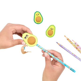 OOLY Fun Scented Erasers & Sharpener Set Creative Designs