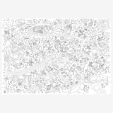 Omy Eco Friendly Kids' Colouring Posters | Fun Animal & Jungle Designs - My Little Thieves
