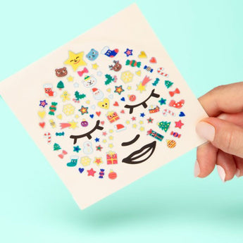 Omy Face Christmas Stickers Ho Ho Ho | Kids Festive