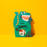 Omy Kids' Temporary Tattoos | Fun Dinosaur & Glow In The Dark Designs