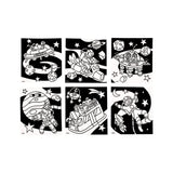 Omy Velvet Colouring Set | Kawaii Themed Creative Art For Kids