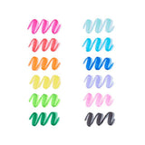 Ooly Dual Tone Double Ended Brush Marker Set Of 12/24 Colors | Arts&Crafts