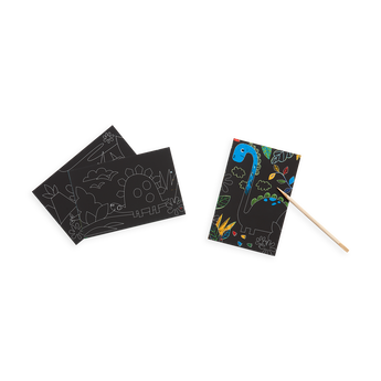 Ooly Mini Scratch & Scribble Art Kit, 7 Piece Activity Set