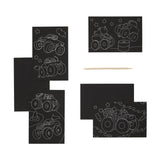 Ooly Mini Scratch & Scribble Art Kit, 7 Piece Activity Set