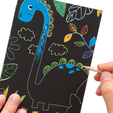 Ooly Mini Scratch & Scribble Art Kit, 7 Piece Activity Set