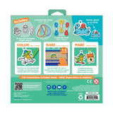 Ooly Shrink Its! DIY Shrink Art Bracelet Kit box, showing colorful charms, chains, cords, and instructions.