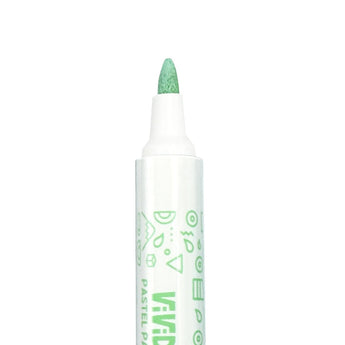 Ooly Vivid Pop Opaque Paint Markers Metallic Set Of 8 | Water Based Art Markers - My Little Thieves