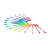 Ooly Yummy Yummy scented markers set of 12, fanned out in a rainbow of colors.