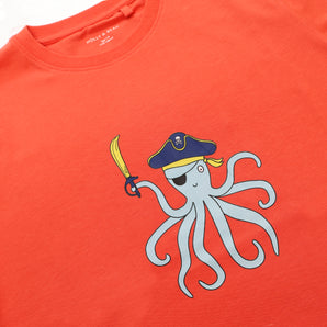 Eco-Friendly Kids Octopus T-Shirt — Handmade Gift