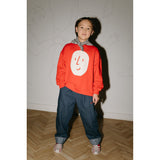 Oxox Club Potato Face Kid's Sweatshirt Red | Sweatshirt Boy