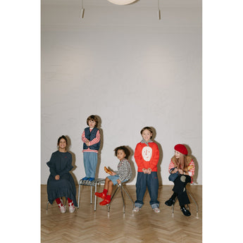 Oxox Club Potato Face Kid's Sweatshirt Red | Sweatshirt Boy