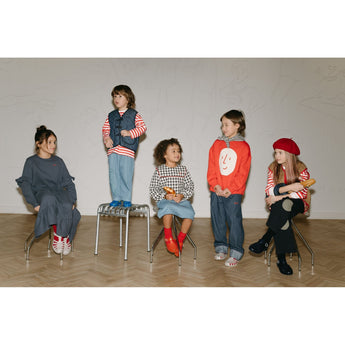Oxox Club Potato Face Kid's Sweatshirt Red | Sweatshirt Boy